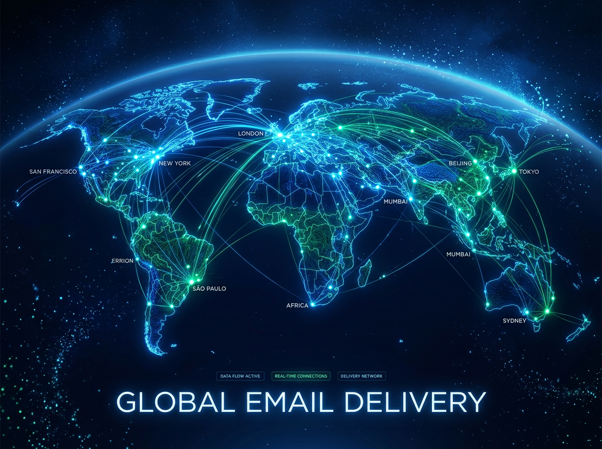 Global Delivery Map